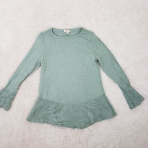 Style & Co Warm Sage Green Sweater